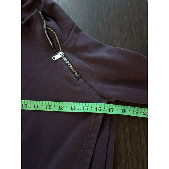 Athleta Cozy Karma Asymmetrical Pullover Sweatshirt Size XS/P - Picture 5 of 6